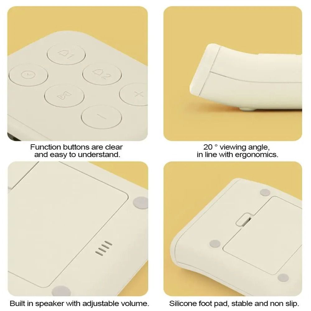 Modern Electronics Gadgets - Creative Small Alarm Clock Battery Powered