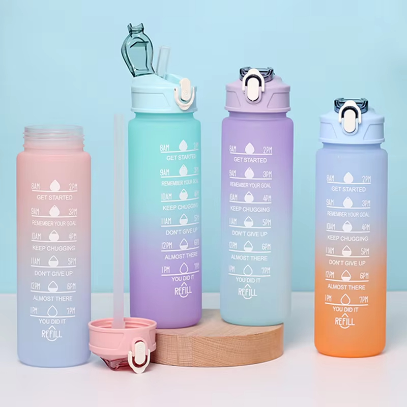 Smart Water Bottle Tracker - 700ml Sports Water Bottle High Temperature