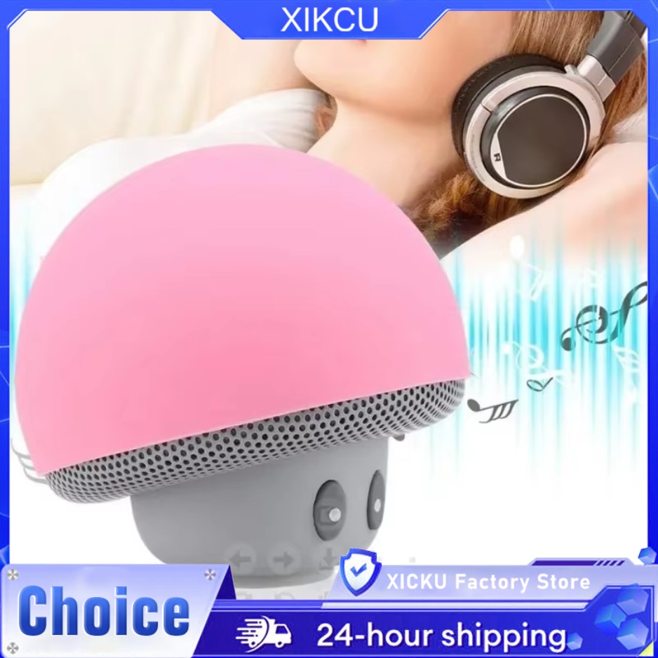 Bluetooth Speaker Waterproof - XIKCU Bluetooth Mushroom Speaker Waterproof Can