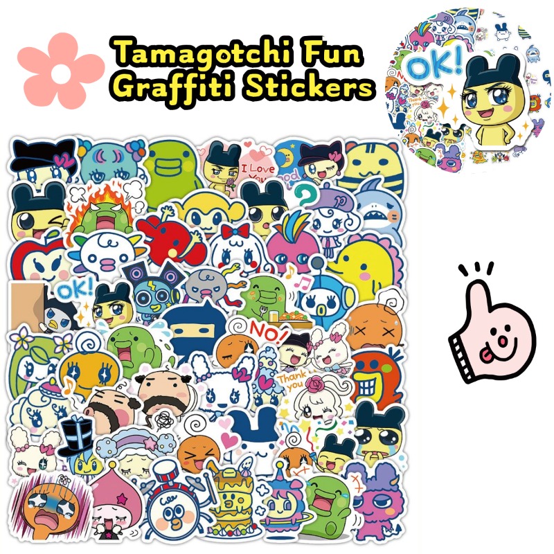 Electronics In Japan - Japanese Tamagotchi Stickers Electronic Pet Mametchi