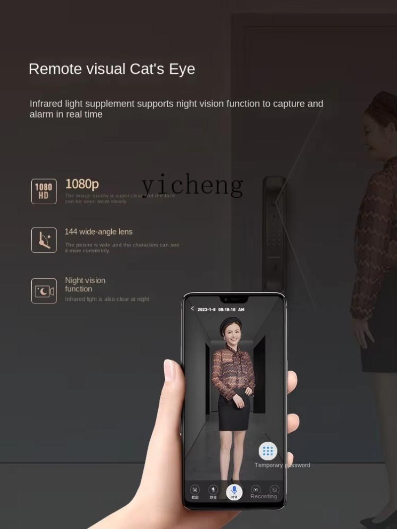 Electronics & Gadgets Beginning With D - C19- Face Cat Eye Smart Door