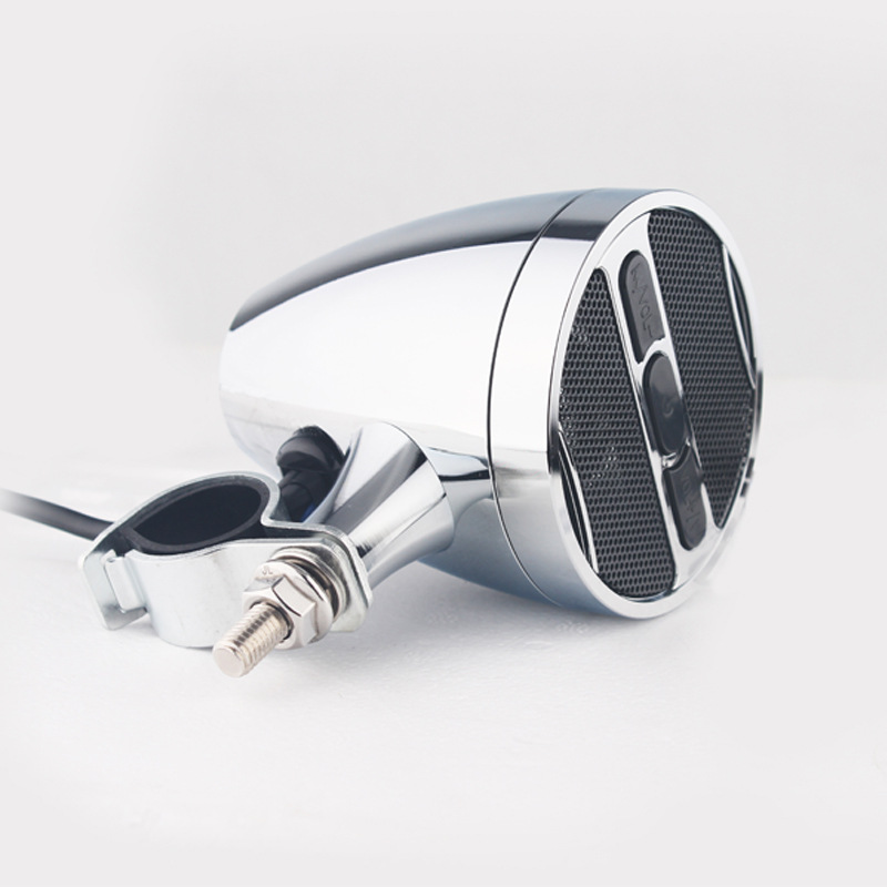 12V Full Metal Motorcycle Blue - Bluetooth Speaker Waterproof review and price