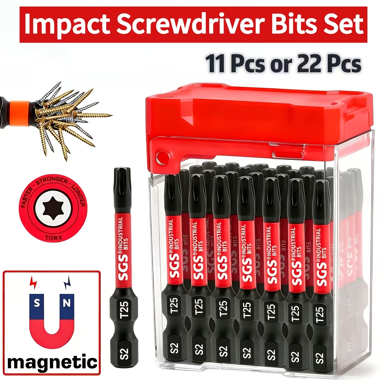 11/22-Piece T25 Torx Magnetic  - Diy Electronics Gadgets review and price