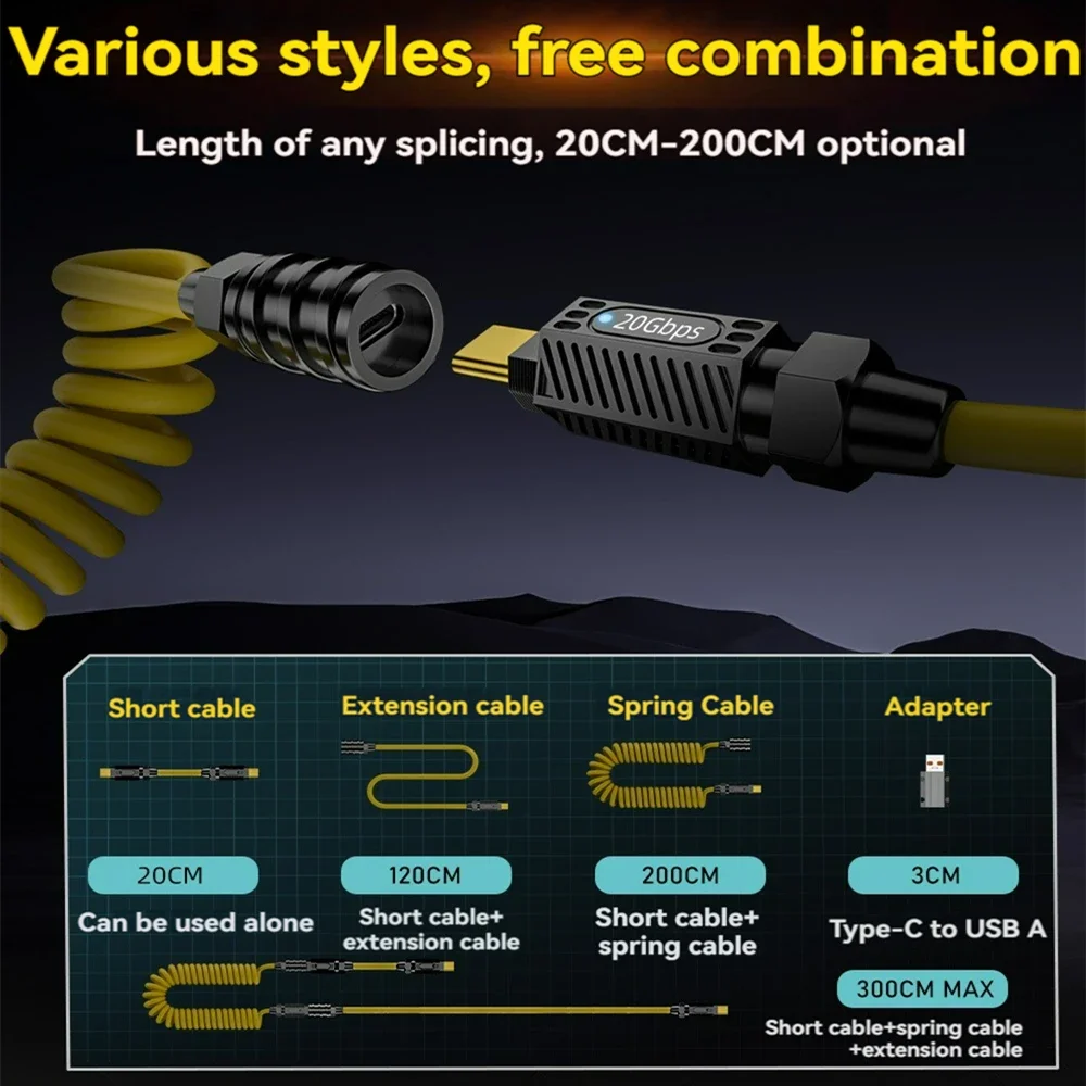 7in1 USB C Geek Data Cable DIY - Diy Electronics Gadgets review and price