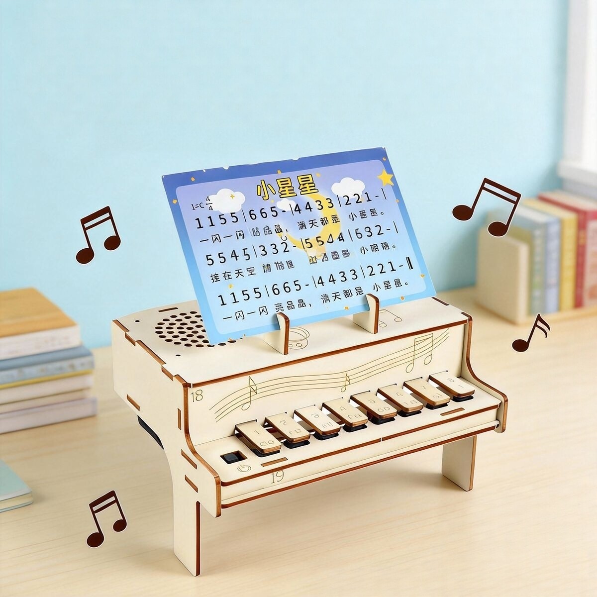 DIY Wooden Electronic Piano Mo - Diy Electronics Gadgets review and price