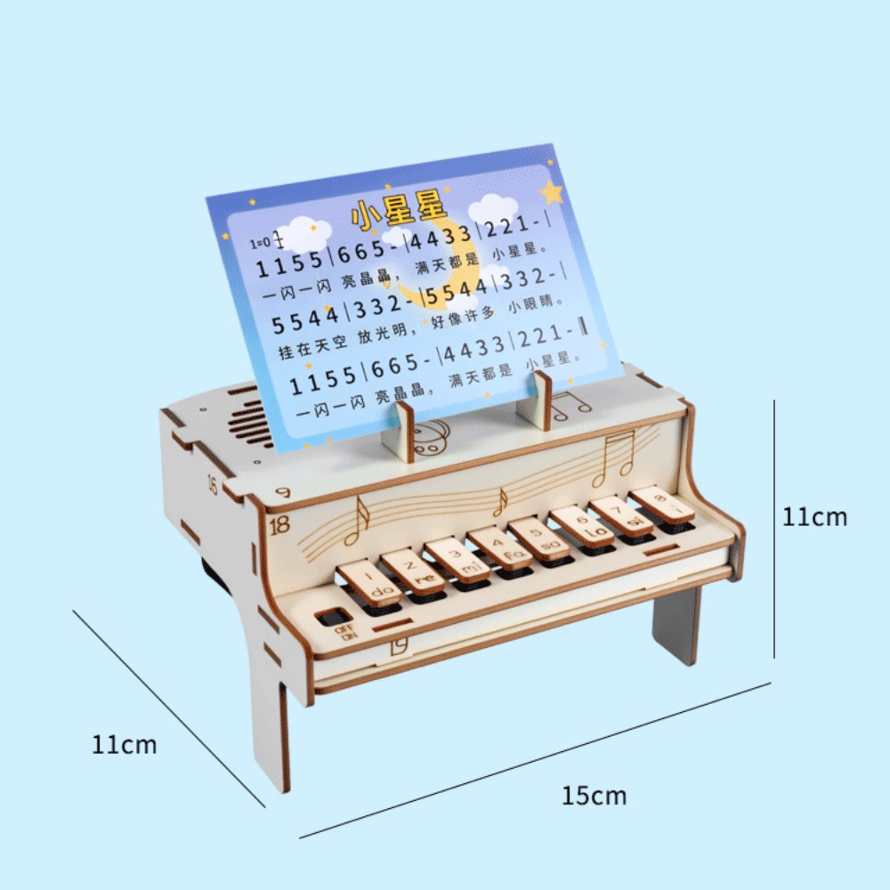 DIY Wooden Electronic Piano Mo - Diy Electronics Gadgets review and price