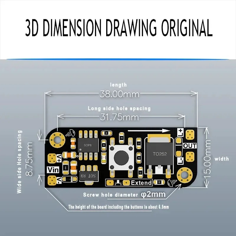 Micro Button Dimming Board Key - Electronics & Gadgets Beginning With D review and price